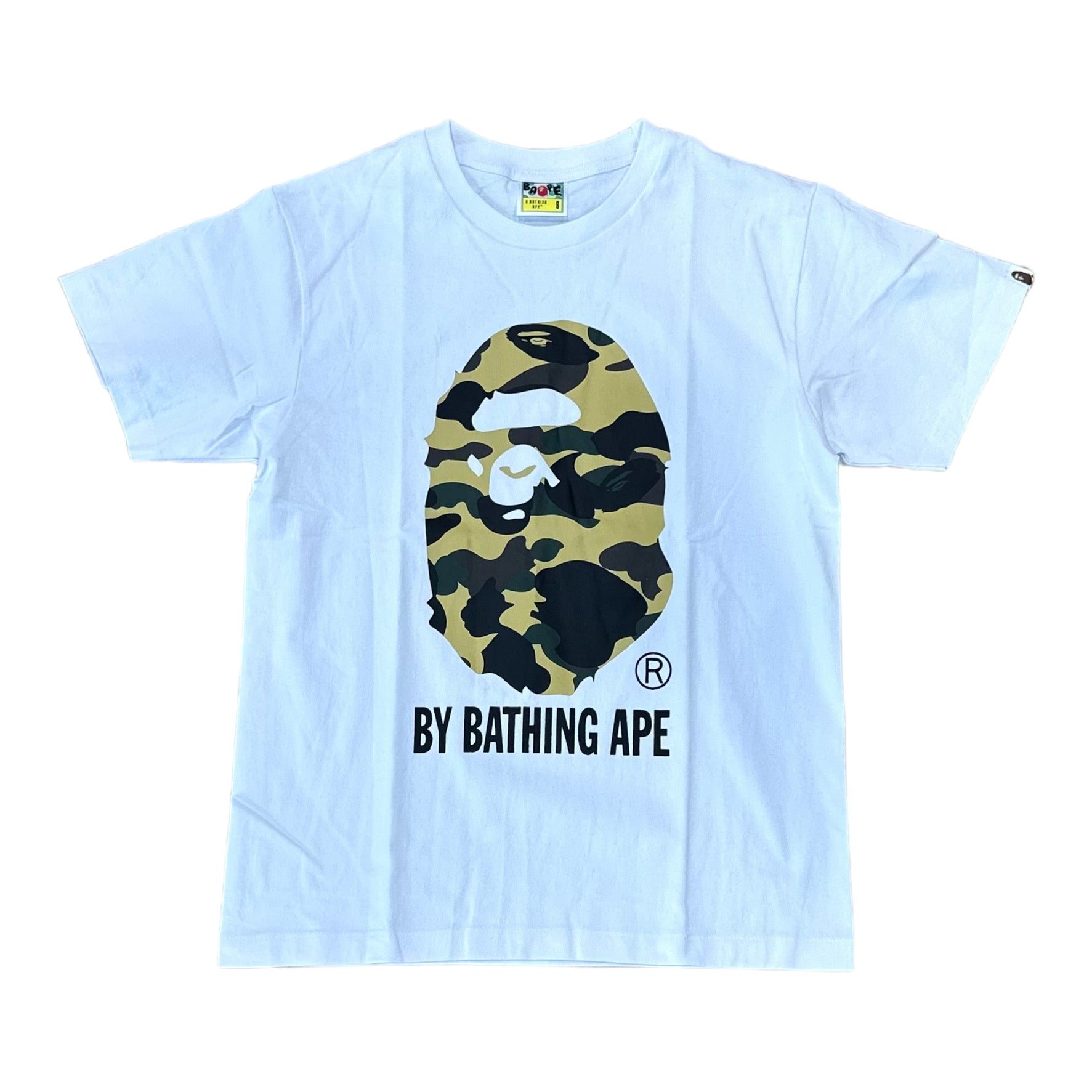 BATHING APE: Big Bape Head SS Tee